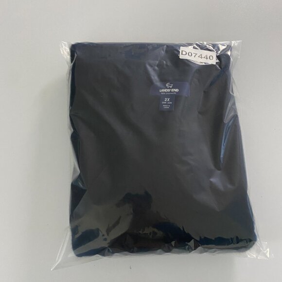 Lands End 100% Cashmere Crew Neck Sweater Size 2X Black Long Sleeve Womens - Picture 9 of 9